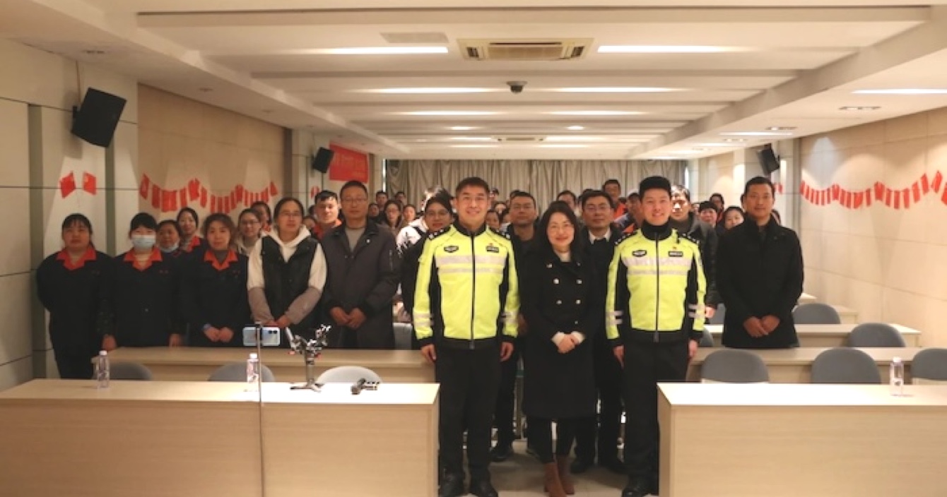 關愛生命，文明出行 | 中安科子公司明景進行防御性駕駛和企業(yè)內部交通安全宣講活動